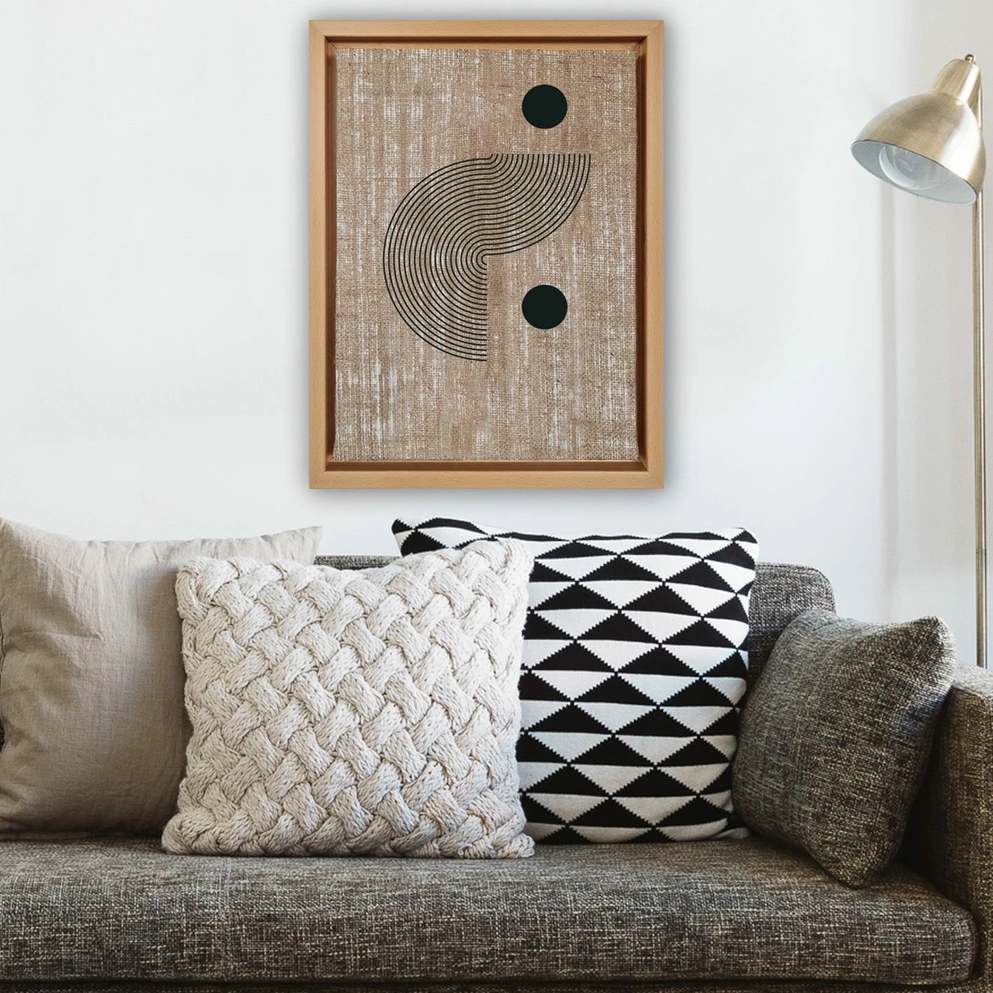 Pikturë dekorative në kanavacë, shumëngjyrëshe, LNJ318962747504 - 6696