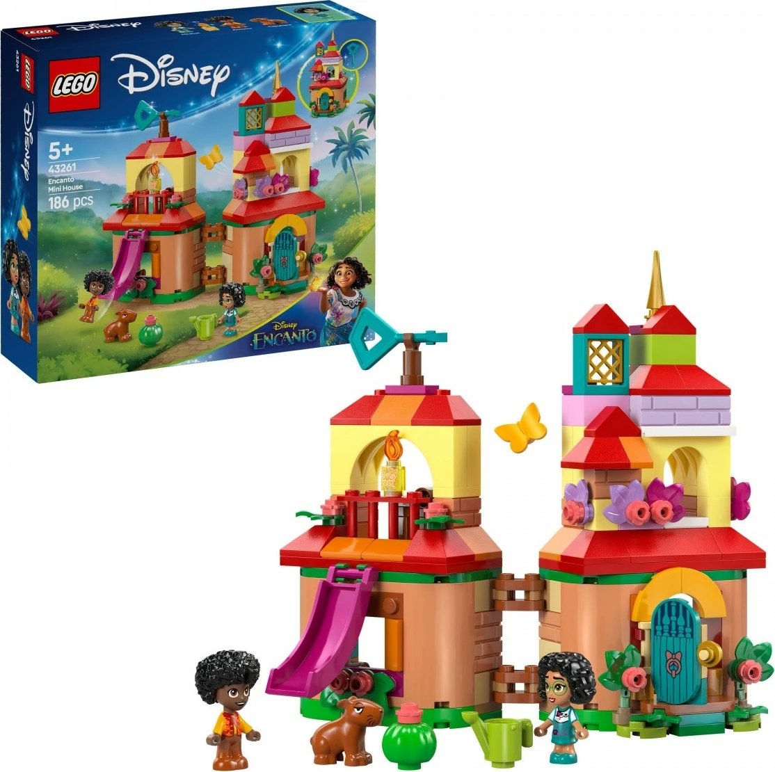 Set LEGO Disney Our Magical Encanto Minidom 43261, 186 pjesë, plastikë