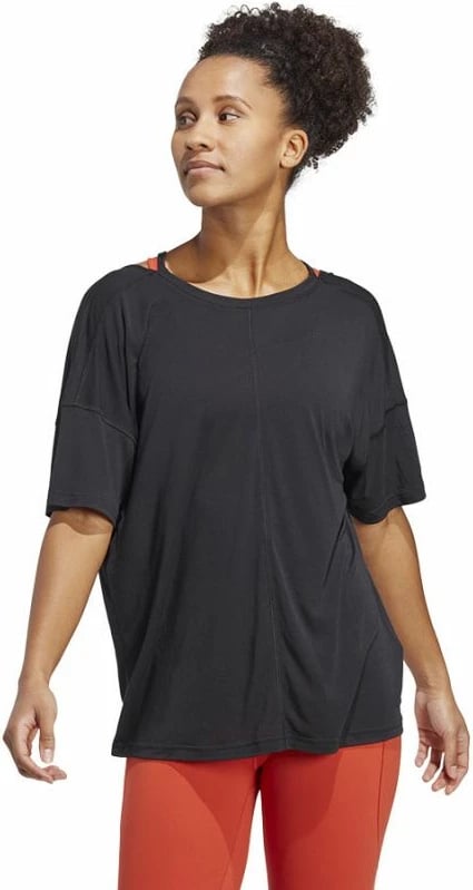 Maicë adidas për femra, e zezë