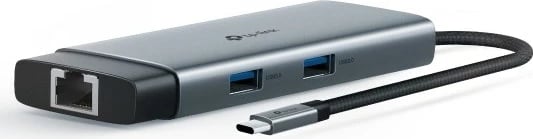 Hub USB TP-Link UH6120C, USB Type-C, Gri