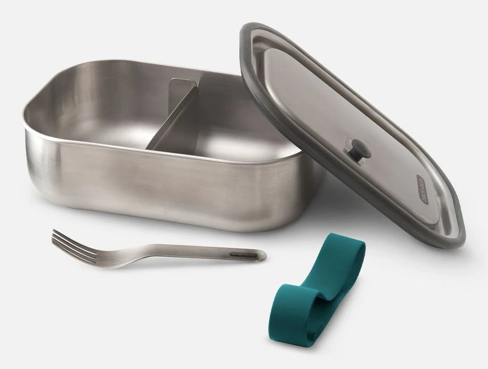 Kuti ushqimi BLACK+BLUM BAM-SS-L010, 1L, çelik inox, drejtkëndëshe, Olive