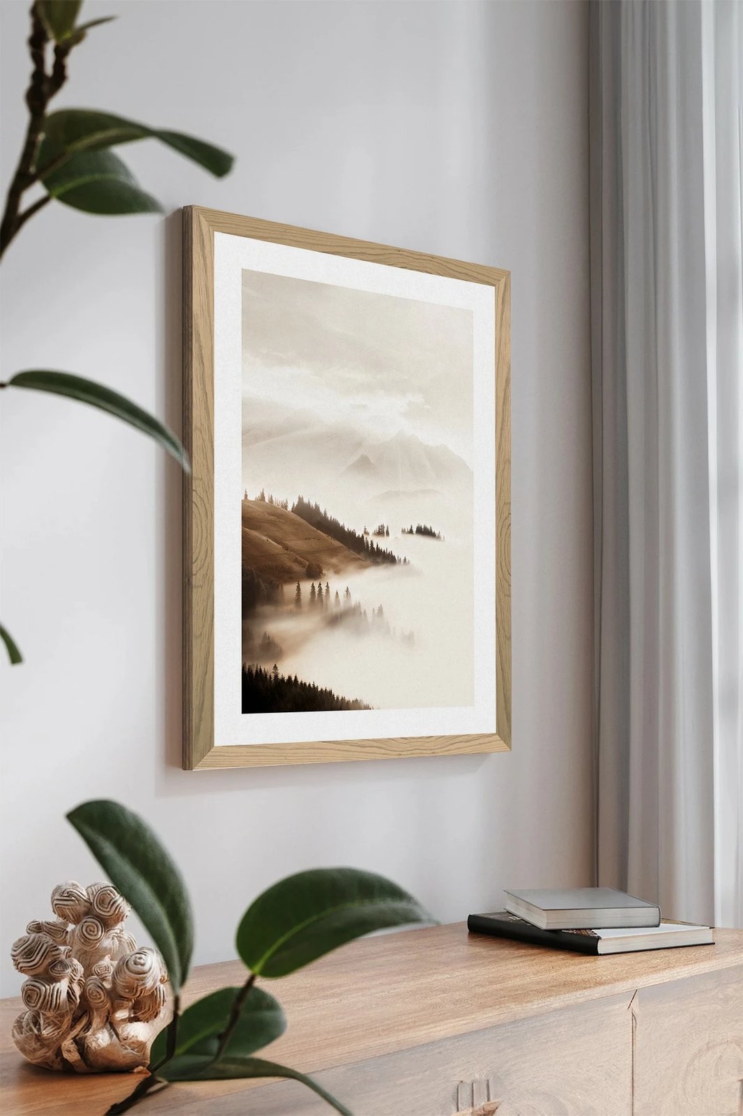 Pikturë dekorative, Wallity, Tekhammdf130, shumëngjyrëshe, 33x48cm