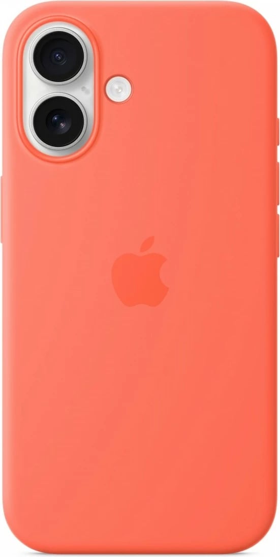 Mbështjellës silikon me MagSafe, Apple, MDGN4ZM/A, për iPhone 16 6.1", mandarinë