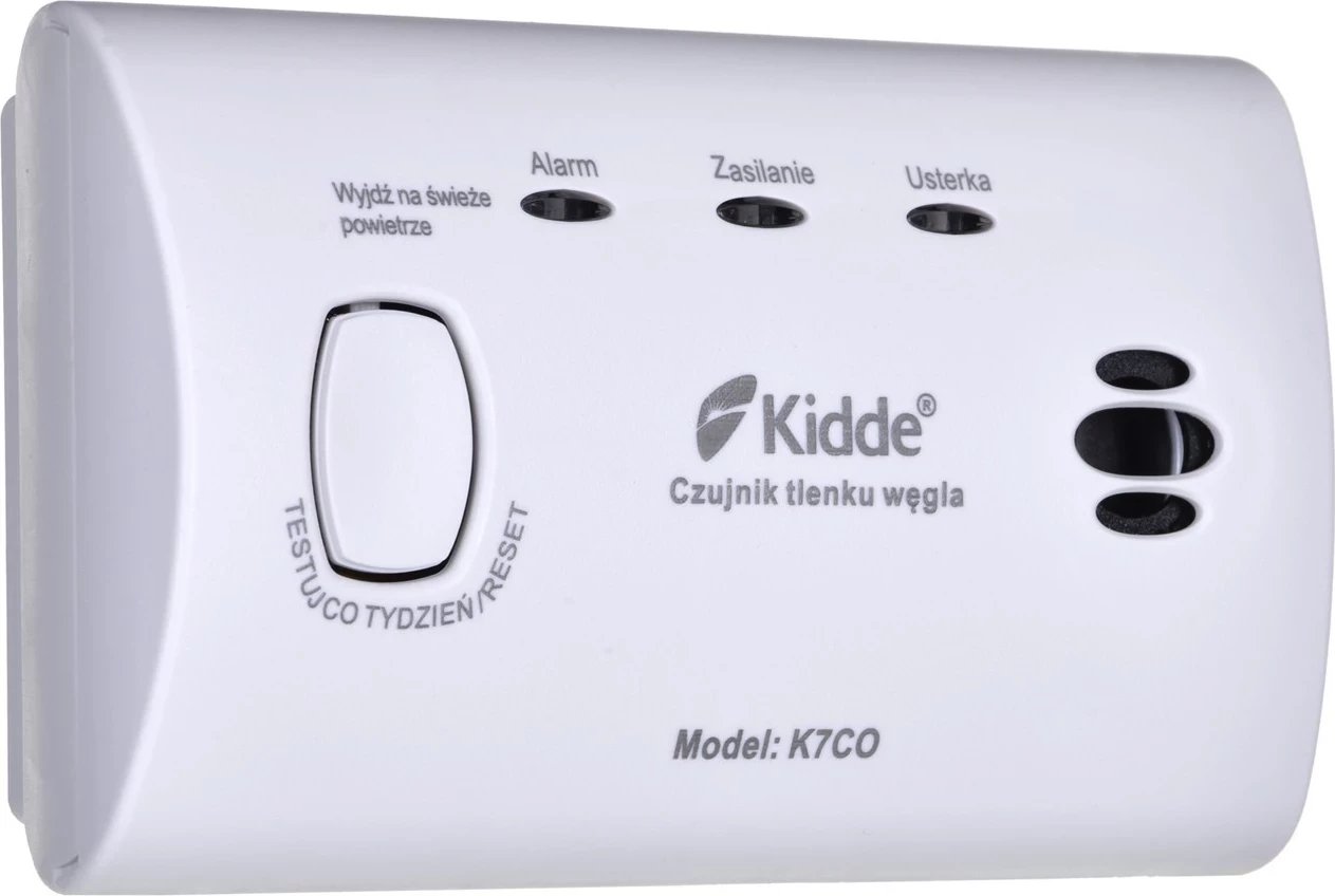 Detektor monoksidi Kidde K7CO, i bardhë