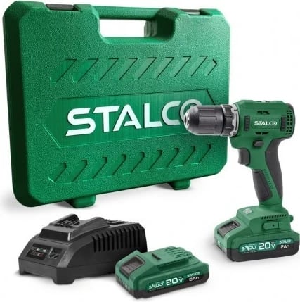 Bormakinë pa tela Stalco, Modeli S-97310 DS20-55BL, 20V 2X2,0Ah