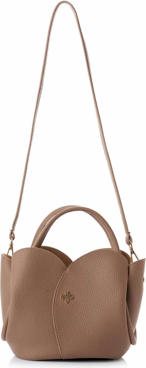 Çantë krahu Lucky Bees, Arden, ngjyrë mink