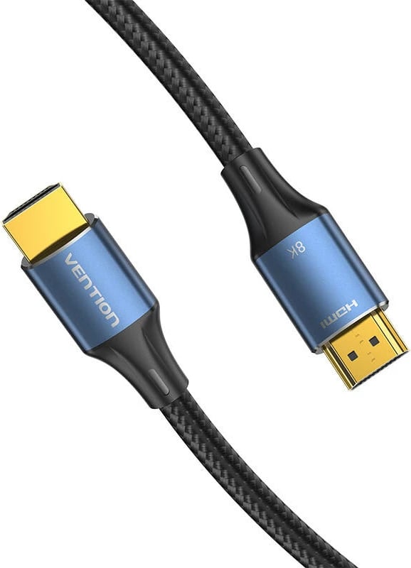 Kabllo HDMI 2.1 Vention ALGLH, 2m, 8K 60Hz/4K 120Hz, Blu