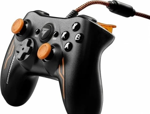 Gamepad Thrustmaster GP XID PRO, për PC, me kabllo, zi/portokalli