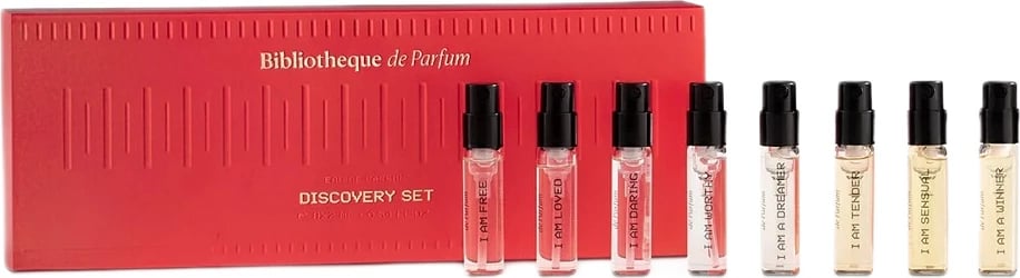 Eau de Parfum për femra Bibliotheque de Parfum I Am Collection, 8x2ml