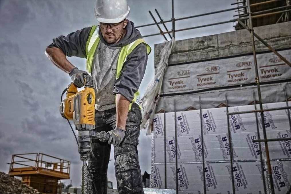 Çekiç elektrik DeWALT D25773K-QS, 400g, zi, verdhë