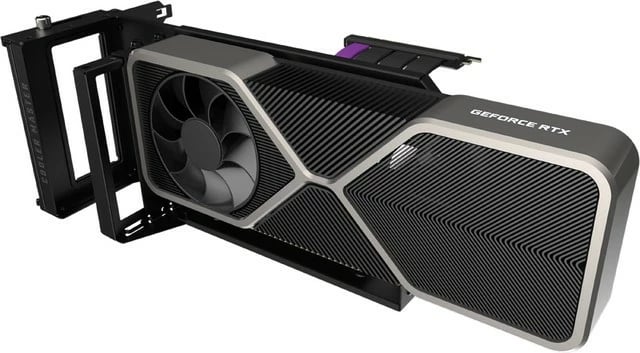 Mbajtës vertikal për kartelë grafike Cooler Master MCA-U000R-KFVK03, PCIe 4.0, i zi