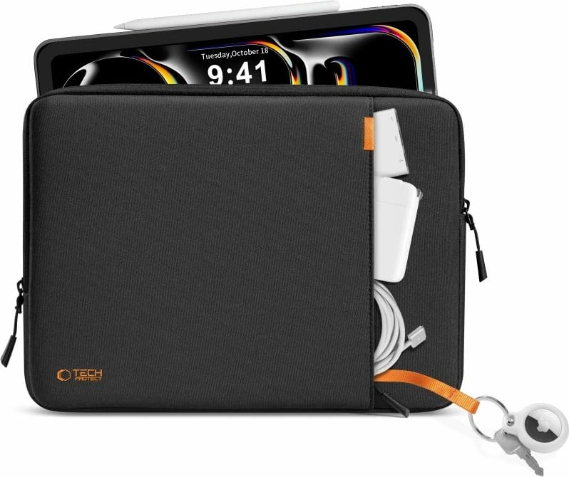 Mbështjellës Tech-Protect Defender për laptop/tablet 11-13", i zi