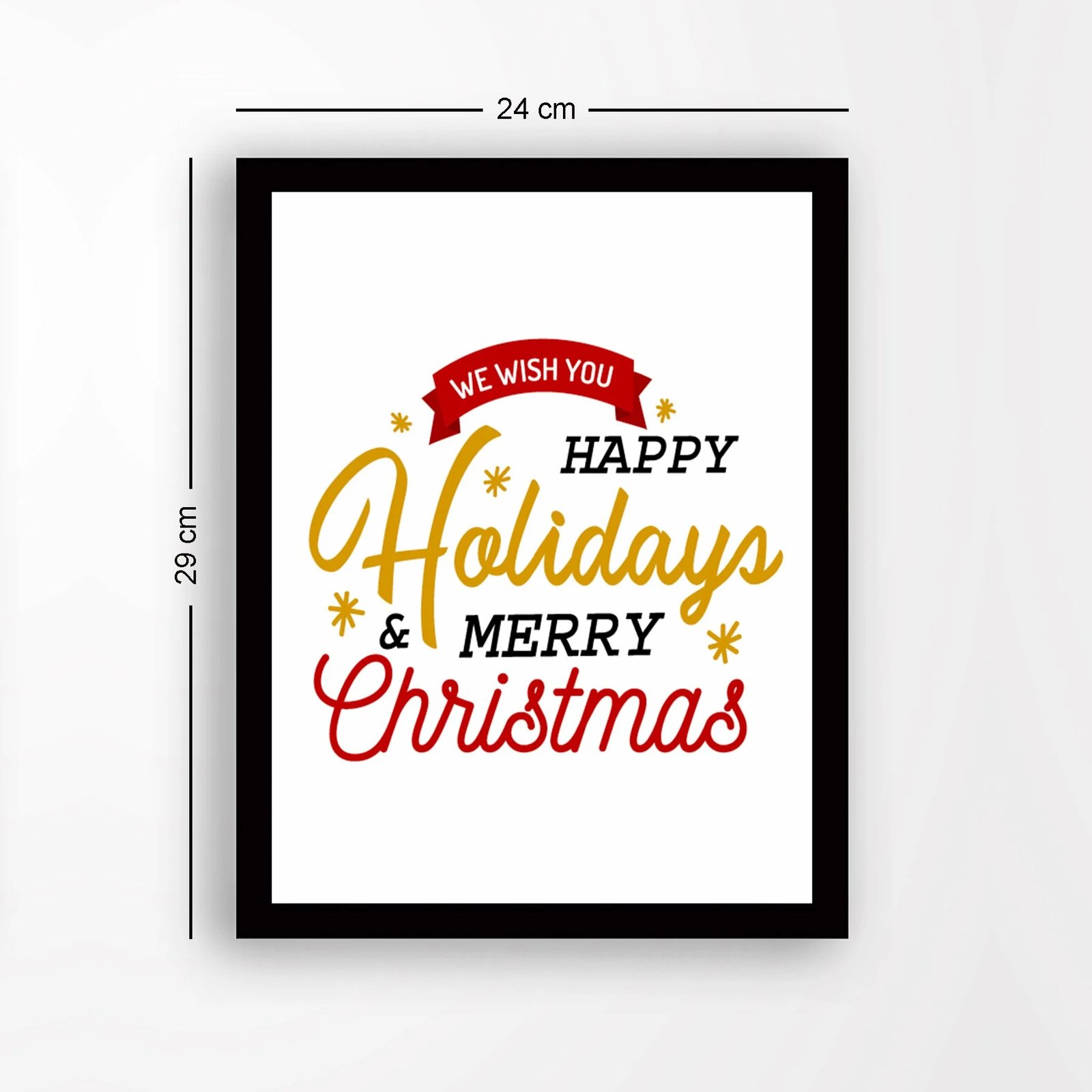 Pikturë dekorative me kornizë MDF, shumëngjyrëshe, Wallity, SC490