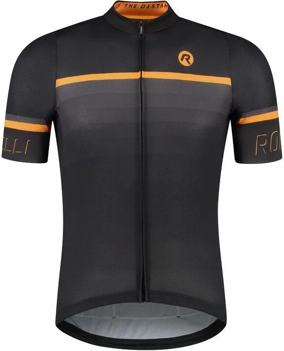 Maicë për meshkuj Rogelli, e zezë dhe portokalli