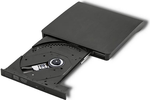 Regjistrues i jashtëm DVD-RW Qoltec 51857, USB 3.0, i zi