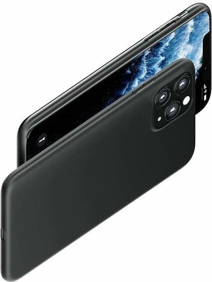 Mbështjellës 3mk Matt Case për iPhone 11, TPU, i zi
