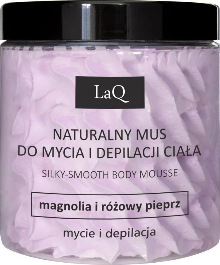 Shkumë për trup dhe depilim për femra LaQ Magnolia dhe Pink Pepper 250ml Shkumë për trup dhe depilim për femra LaQ Magnolia dhe Pink Pepper 250ml