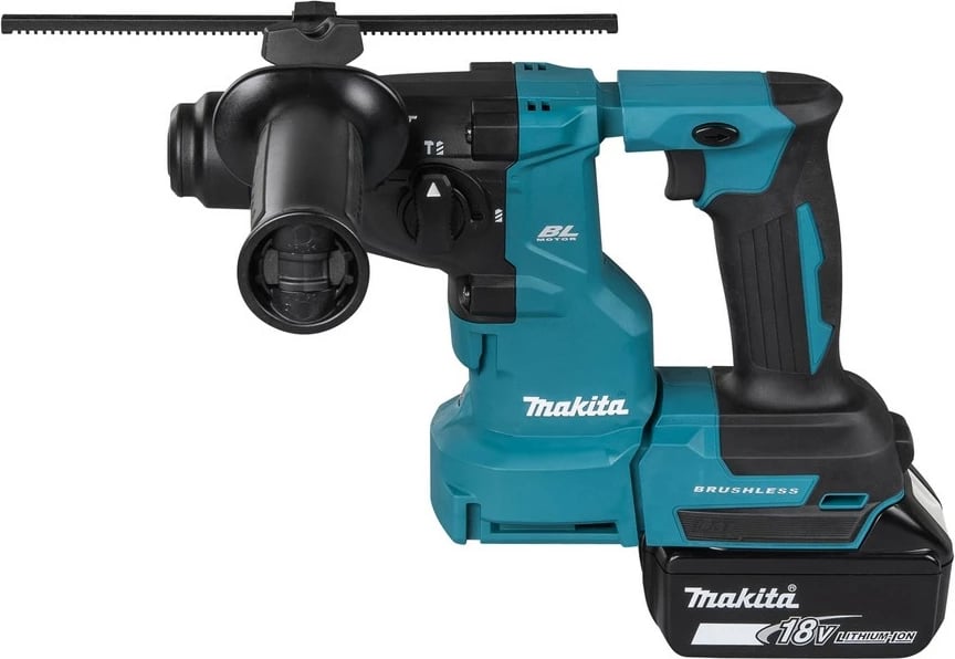 Kombihamer Makita DHR183RTWJ, 18V, brushless, SDS Plus, zi/gjelbër