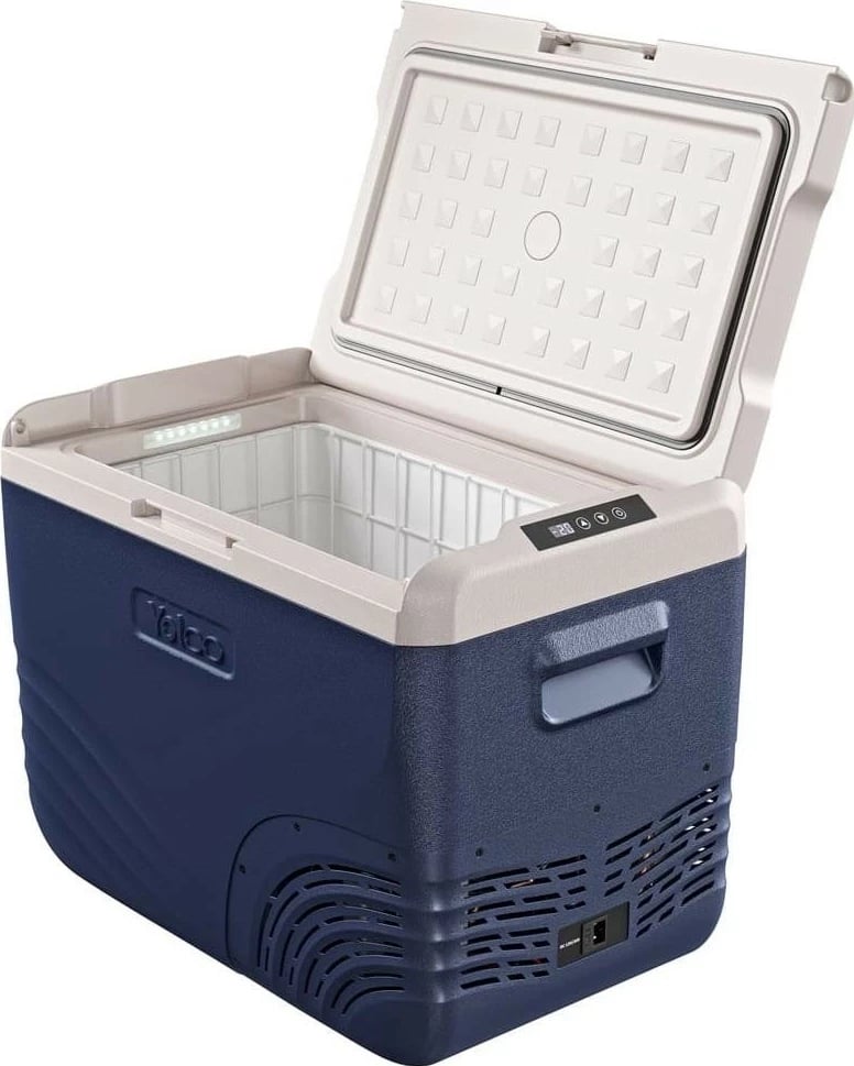 Frigorifer turistik Yolco NX 40 BT, 37L, Bluetooth, ngjyrë kaltër