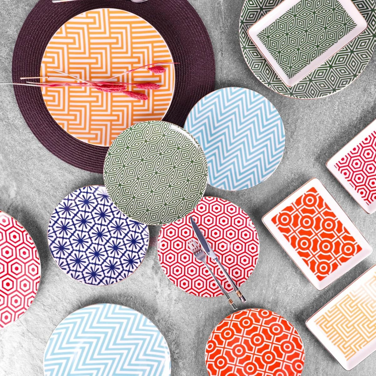 Set mëngjesi (18 copë), Hermia Concept, 58KKT000225