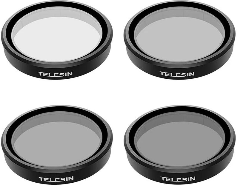 Set filtrash Telesin OA-FLT-005 për DJI Osmo Action 3/4/5, CPL/ND8/ND16/ND32 Set filtrash Telesin OA-FLT-005 për DJI Osmo Action 3/4/5, CPL/ND8/ND16/ND32