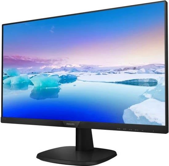 Monitor Philips V-line 273V7QJAB 27", TFT/LCD, ekran i sheshtë, pa shkëlqim, i zi