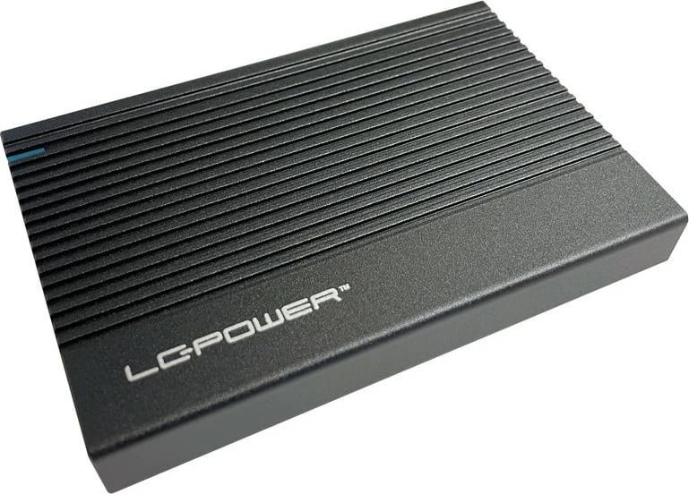 Kasë LC-Power LC-25U3-C, 2.5 inch, USB Type-C, e zezë
