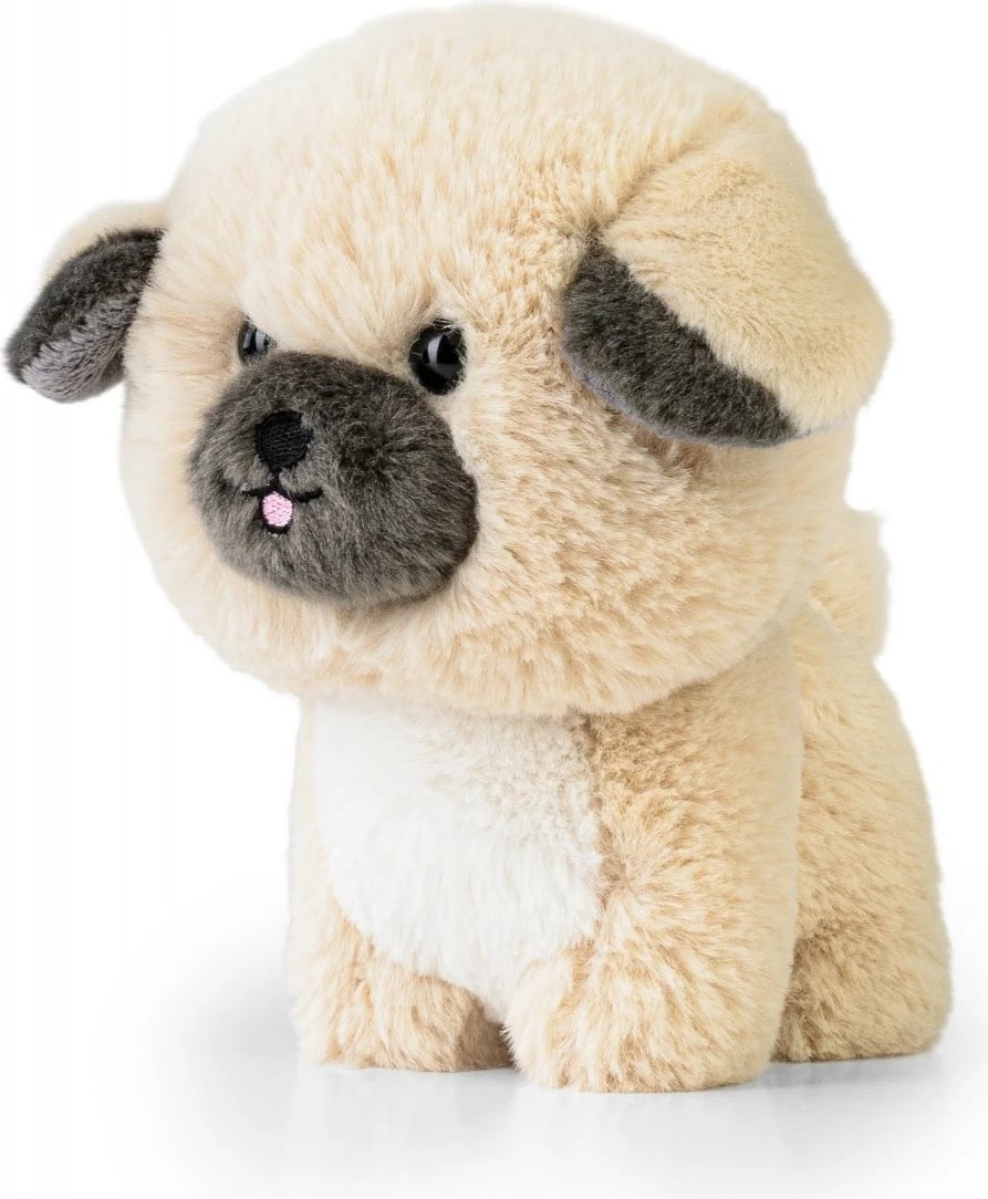 Lodër pelushi TEDDY PETS Daffi T-015, qen Pekingese, bezhë/kafe/krem
