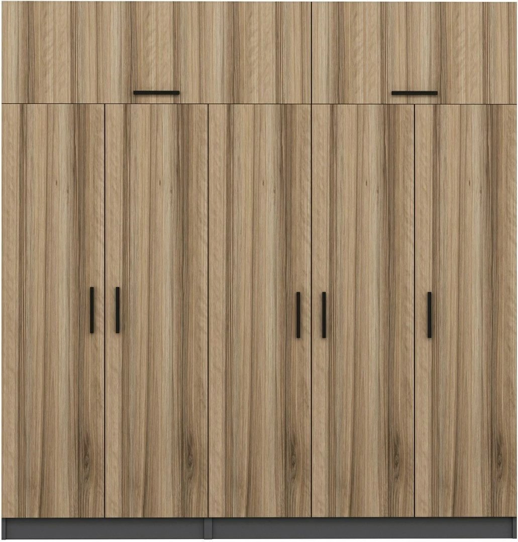 Dollap i madh për dhomë gjumi, ngjyrë Dore, Skye Decor, 5201