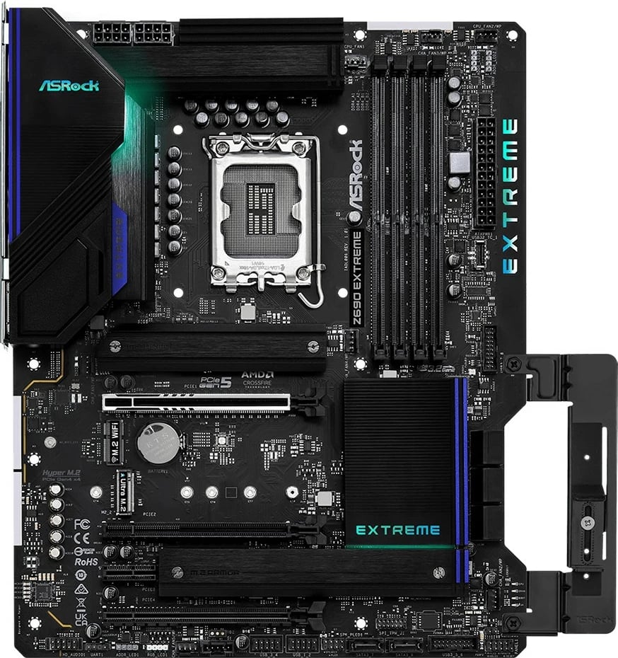 Pllakë amë ASRock Z690 EXTREME DDR4, ATX, Intel Z690, DDR4, 128GB, e zezë