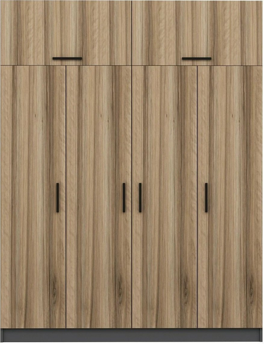 Dollap Skye Decor, ngjyrë dore, 180x235x52cm