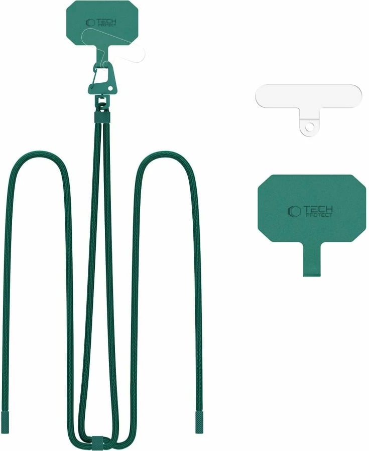Rrip crossbody për celular Tech-Protect C5S, i gjelbër