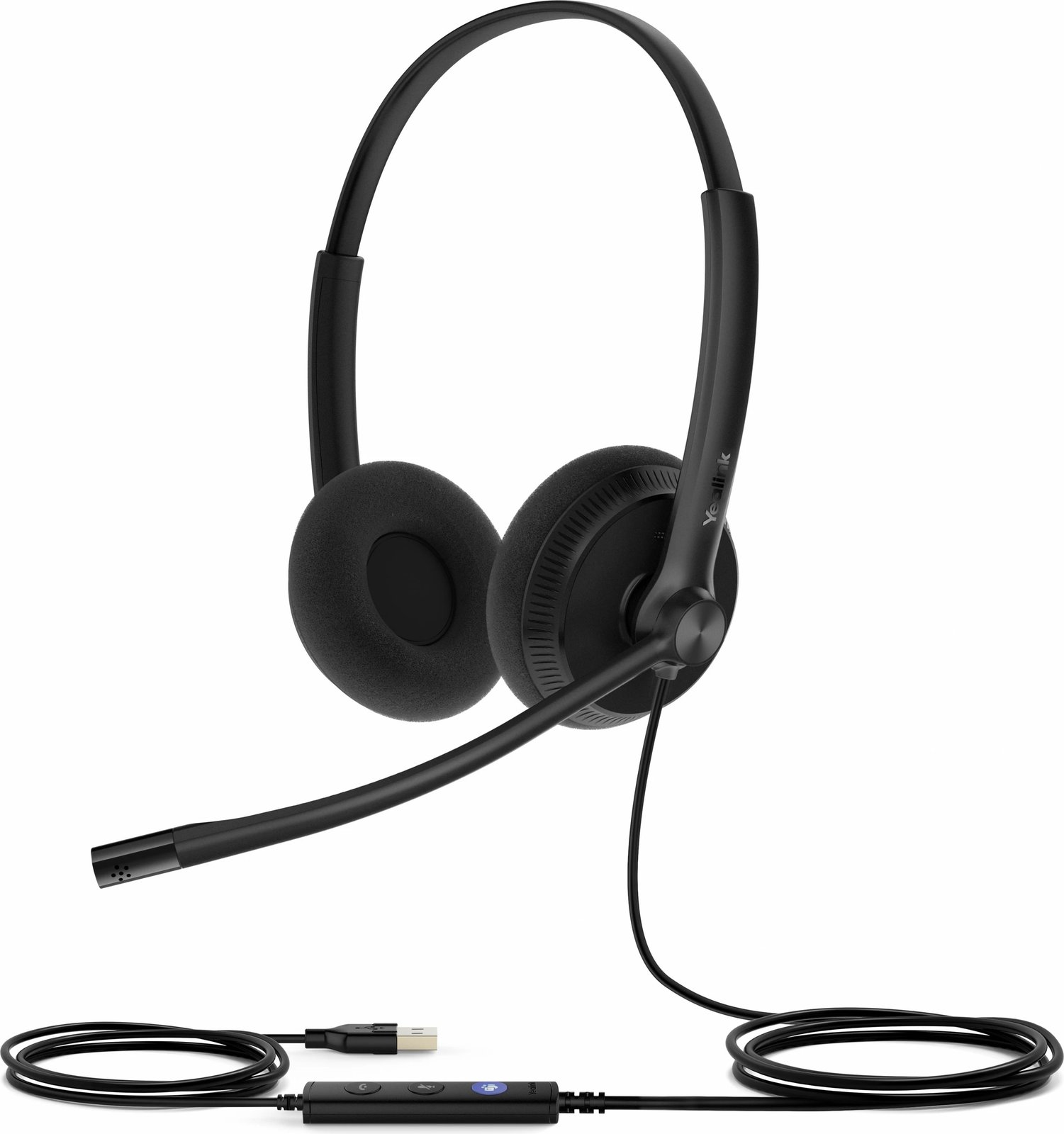 Kufje Yealink UH34 Lite Dual Teams, USB-C/A, binaurale, e zezë Kufje Yealink UH34 Lite Dual Teams, USB-C/A, binaurale, e zezë