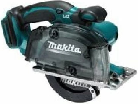 Sharrë rrethore portative Makita DCS552Z, 13.6 cm, 3600 RPM, Zi, Blu