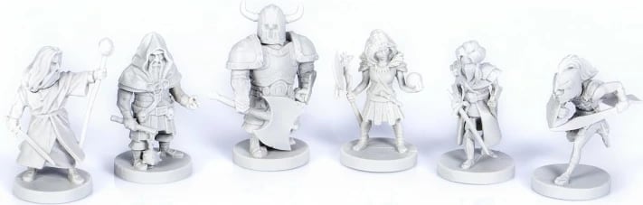 Set figurash Karak Albi 50298, 6 miniatura, gri, expansion