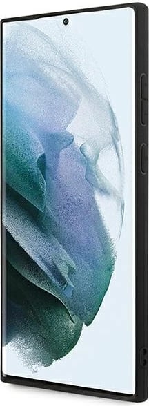 Mbështjellës Guess GUHCS22L4GMGBR për Samsung Galaxy S22 Ultra, hardcase, lëkurë sintetike, kafe