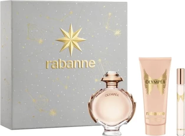 Set Eau de Parfum për femra Paco Rabanne Olympéa 80ml 3 copë