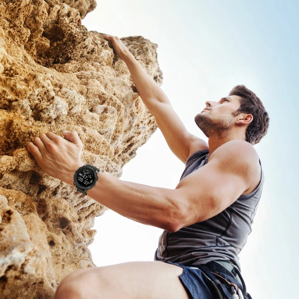 Rrip najloni Tech-Protect Scout Pro për Garmin Fenix 5X/5X Plus/6X/6X Pro/7X/8 (51mm), i gjelbër