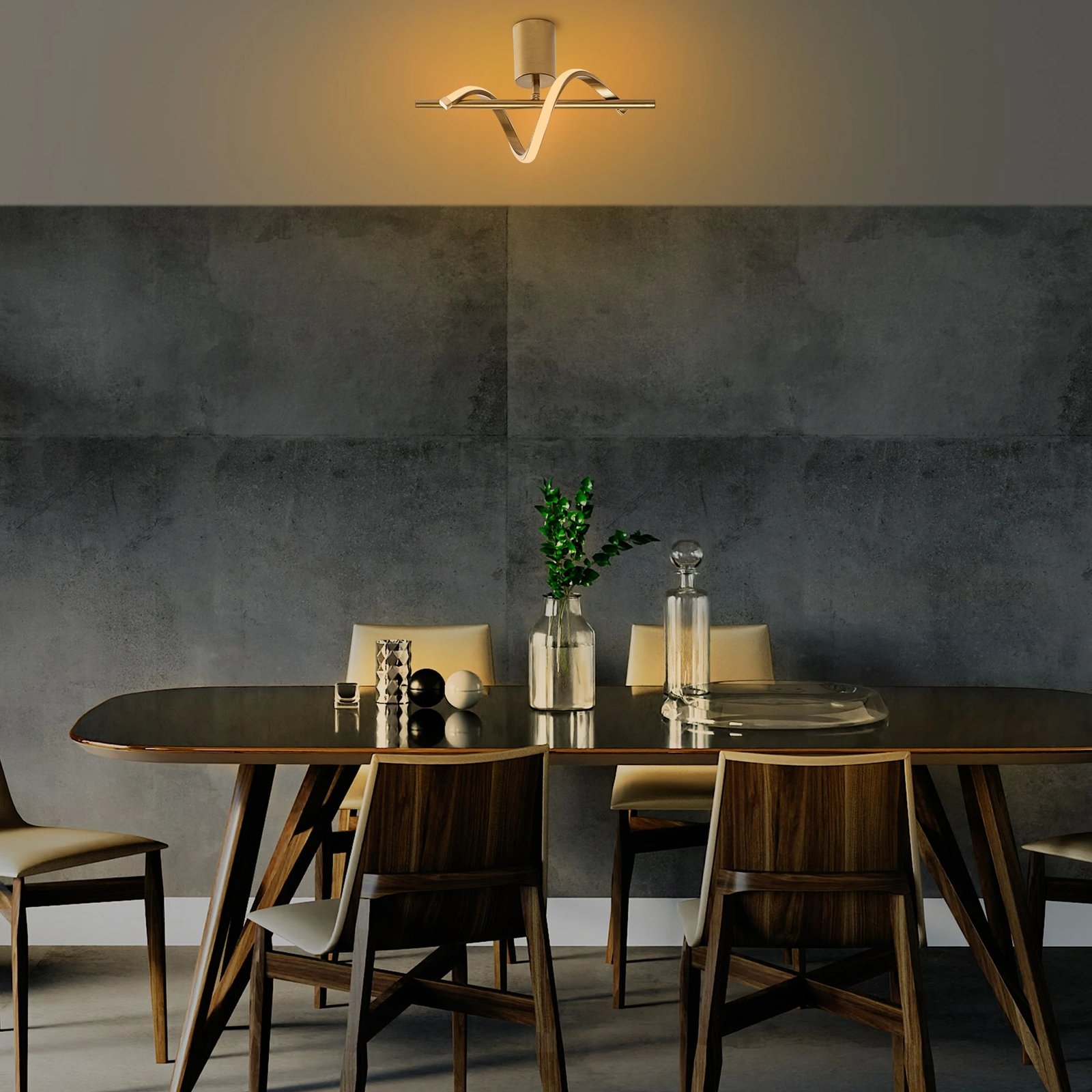 Llambë tavani Opviq, ngjyrë ari, Lıkma - 13515