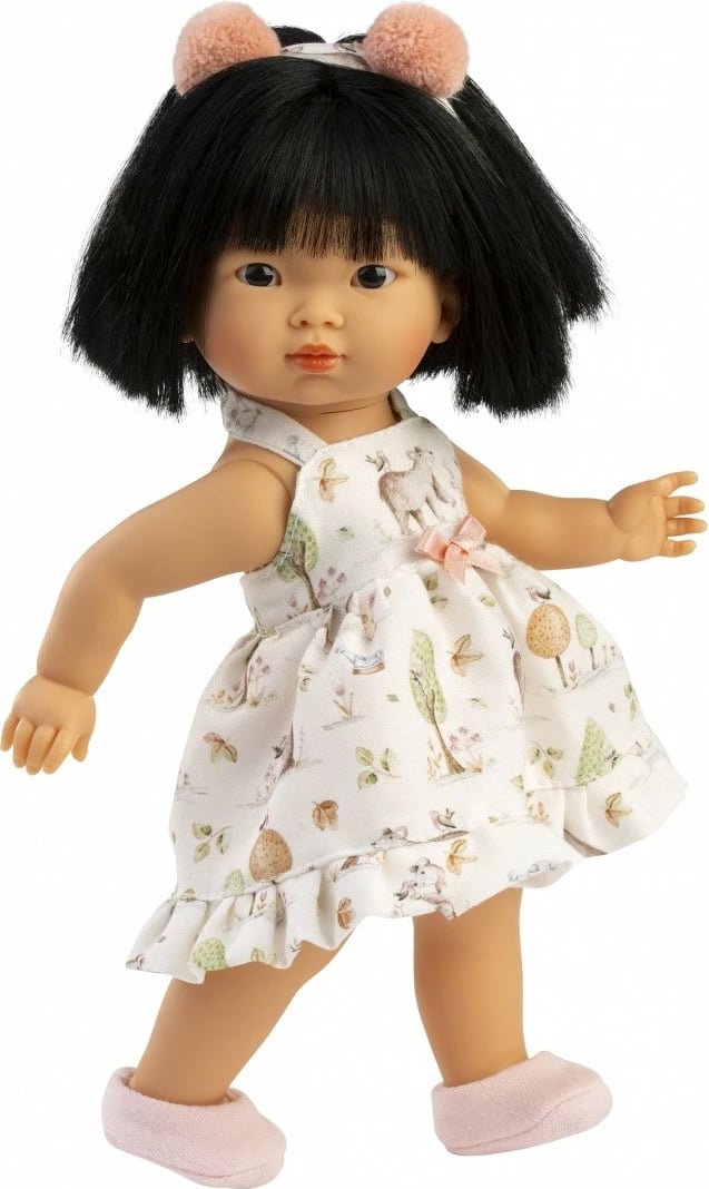 Kukull, Llorens, Lu 28040, 28 cm, vinyl, me lëvizje të krahëve/këmbëve/kokës, set veshjesh 4 pjesë