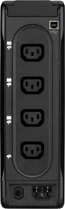 Kasë UPS Eaton 3P Ellipse 700 USB IEC, 700 VA, 420 W, e zezë