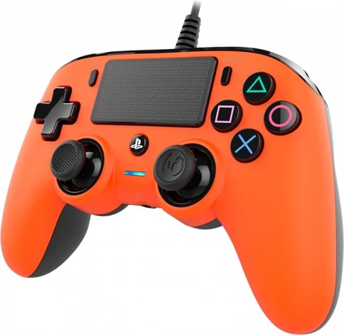 Kontroller për konzolën PS4, Nacon, 3m, i portokalltë 