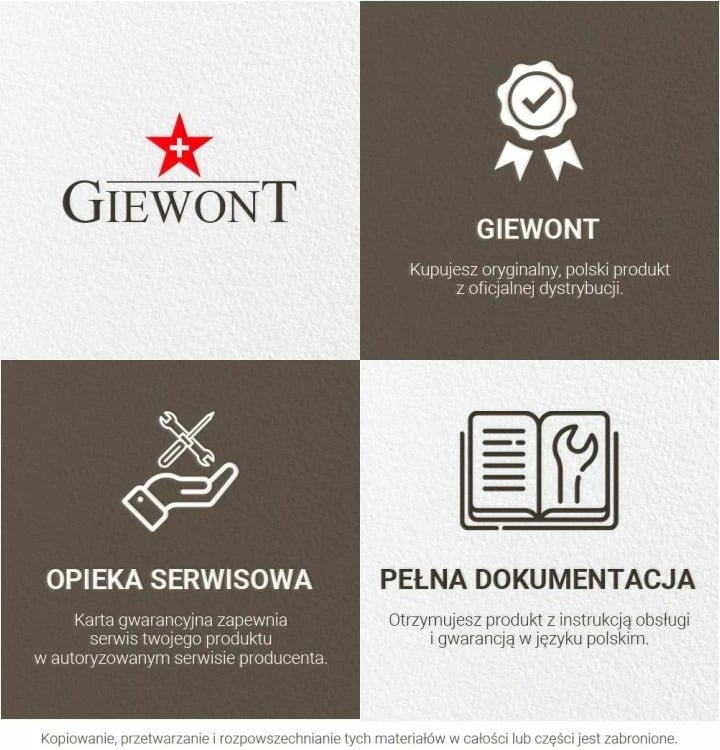 Orë dore për femra Giewont, e artë