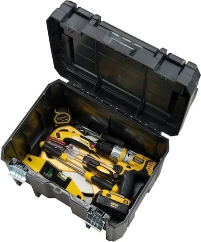 Kasë mjetesh Stanley FATMAX PRO-STACK, e zezë