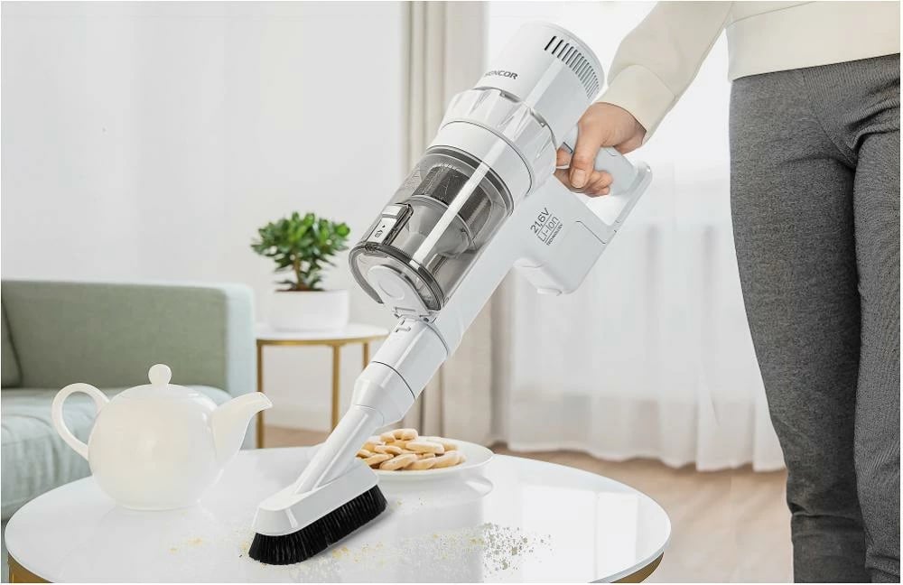 Fshesë elektrike Sencor SVC 7522WH – 2in1, e bardhë