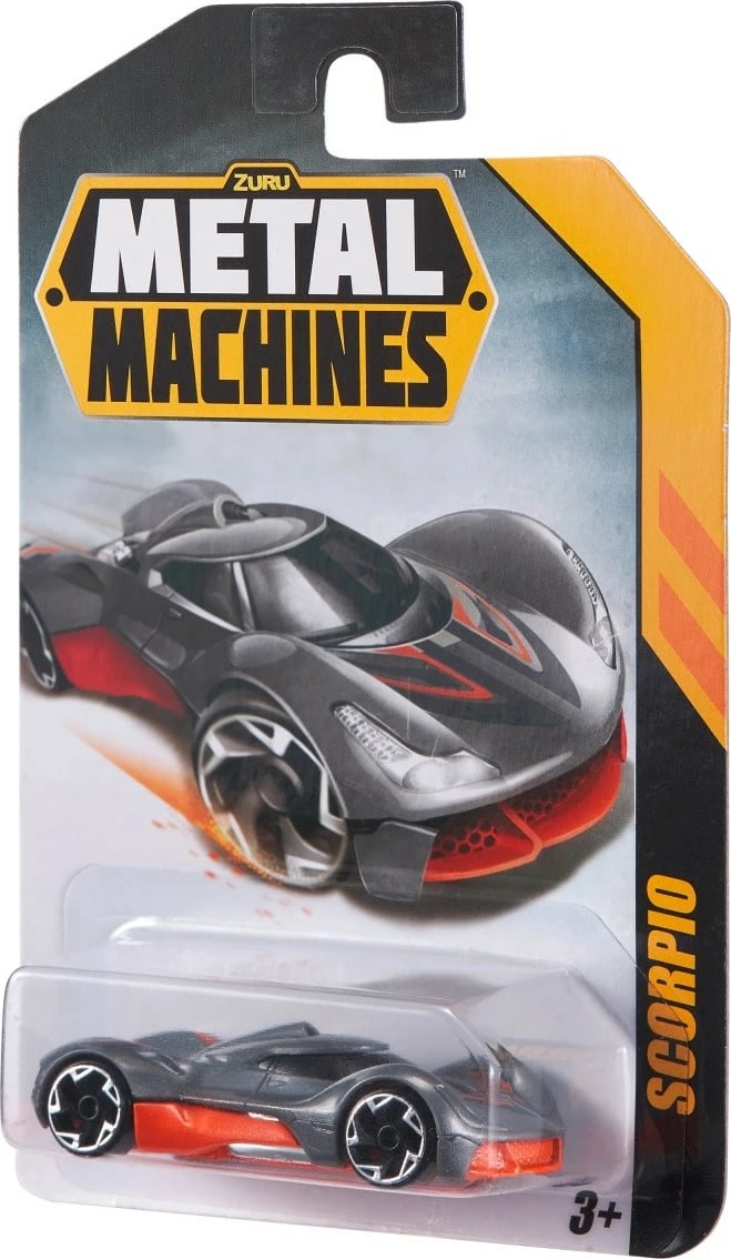 Set vetura lodër ZURU Metal Machines Auto Series 2, 24 copë, mix ngjyra