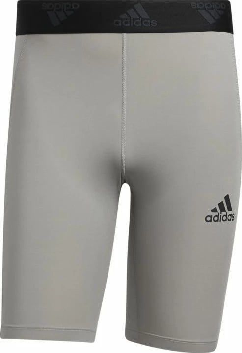 Pantallona sportive të shkurtra për meshkuj adidas, ngjyrë gri