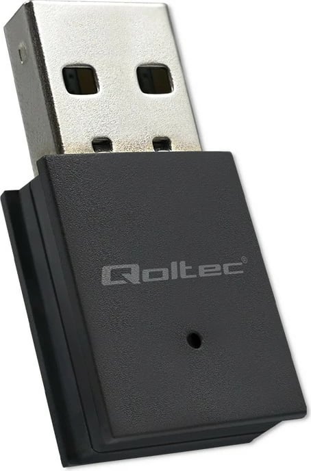 Adapter WiFi/Bluetooth Qoltec 56989, USB, 600Mbps, i zi