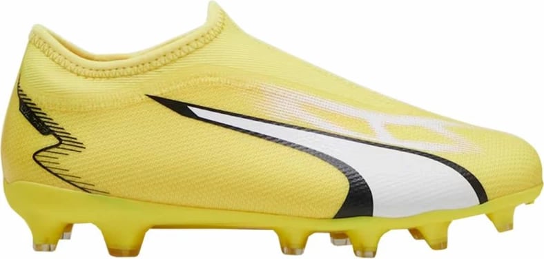 Atlete për futboll për fëmijë Puma Ultra Match LL FG/AG, të verdha