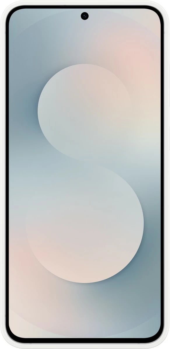 Mbështjellës silikon Samsung Galaxy S25 FE, i bardhë